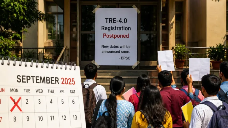 BPSC postpones TRE 4.0 registration for 32,388 teacher posts; revised vacancies rise to 33,385