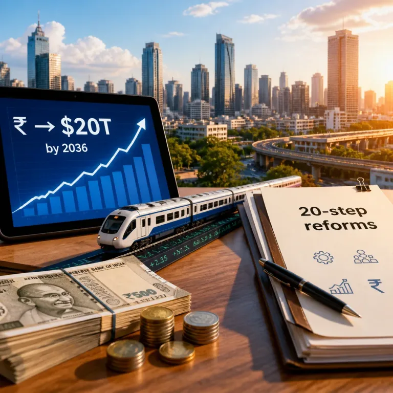 India can reach $20 trillion by 2036, but must lift growth and steady the rupee: Equirus