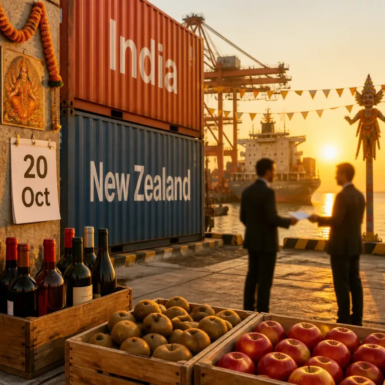 India-New Zealand FTA to take effect on October 20; India wins duty-free access for all exports