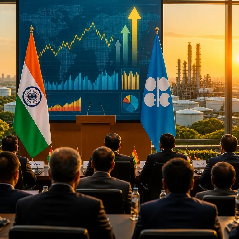 India and OPEC agree to deepen energy cooperation to shore up oil market stability