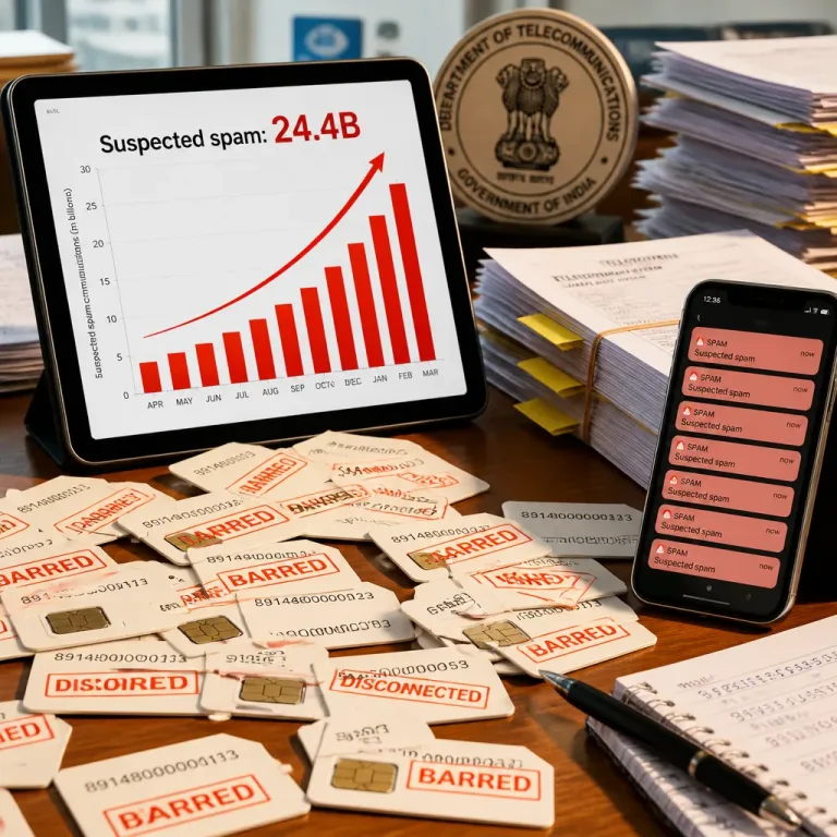 Telecoms flagged 24.4 billion suspected spam comms in April–June; complaints rise despite enforcement