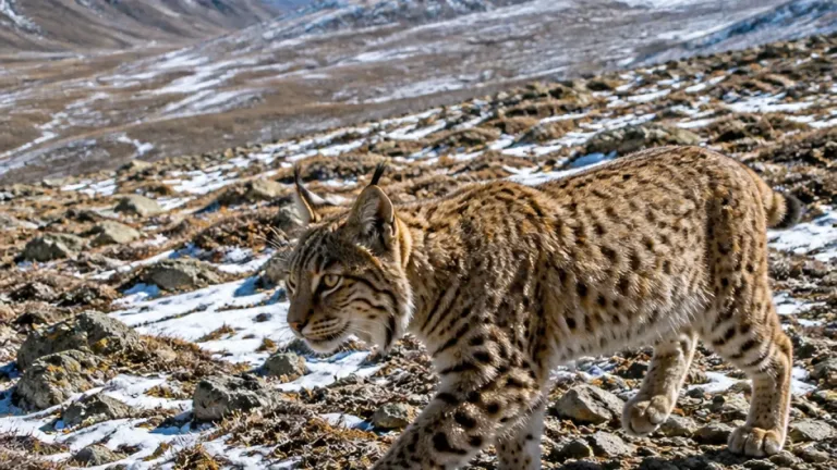 Camera trap records Eurasian lynx at 17,400 ft on Sikkim’s Tso Lhamo plateau, first photographic evidence for the state