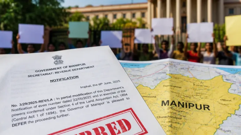 Centre formally defers house‑listing for Census 2027 in Manipur after high‑level review
