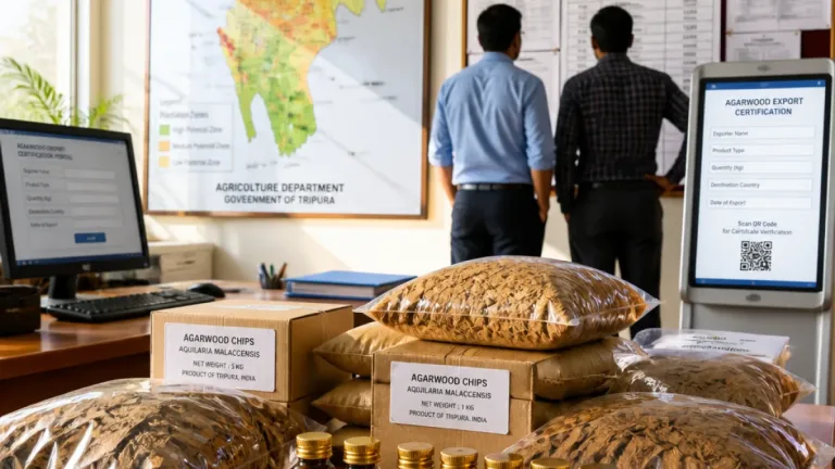 Centre notifies export quotas, pledges digital reforms to boost Tripura’s agarwood sector