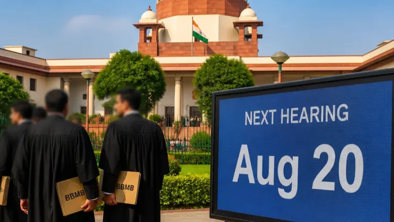 Centre tells SC Punjab close to agreeing on BBMB dues; matter listed for Aug 20