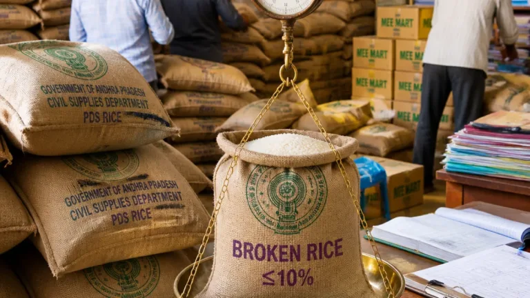 Centre to implement Andhra's 10% broken-rice cap in PDS from October, says state minister