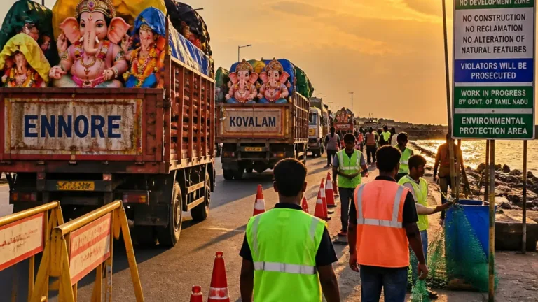 Chennai civic body to divert 700 Vinayaka idols to Ennore and Kovalam amid CRZ concerns