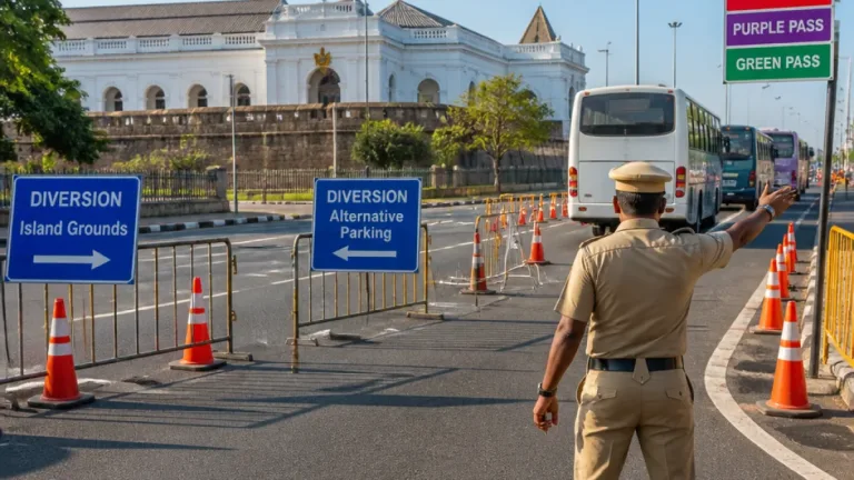 Chennai: Traffic diversions, parking curbs around Fort St. George for Independence Day