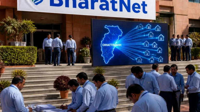 Chhattisgarh secures ₹3,942 crore for BharatNet rollout to boost rural broadband