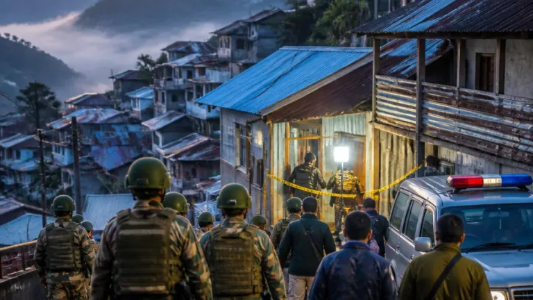 Chief of banned Manipur militant outfit arrested in Aizawl in joint security operation