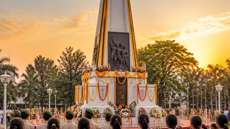Civic Group’s ‘Rashtra Vandan’ in Agartala Pays Tribute to Martyrs Ahead of 80th Independence Day