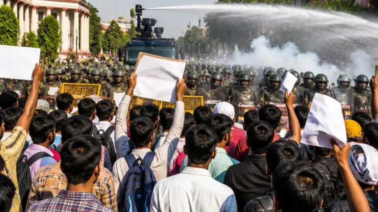 Clashes, detentions as student march to Jharkhand Assembly over alleged JPSC paper leak