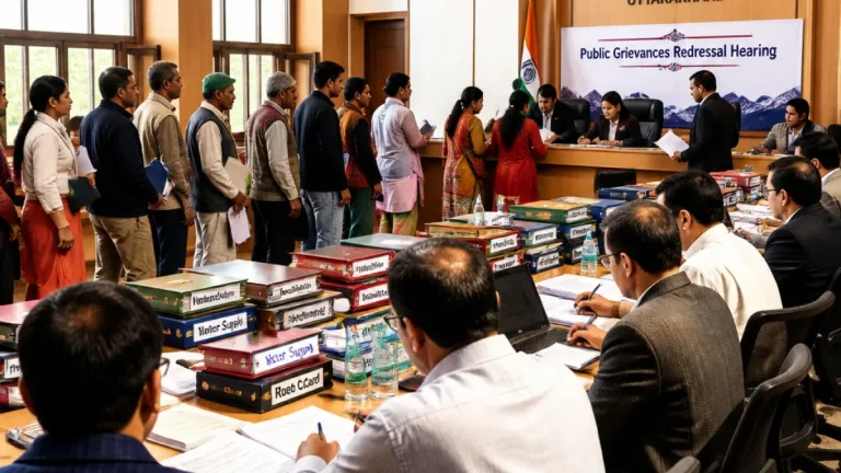 CM Dhami holds public hearing, directs officials to expedite redressal of citizens' grievances