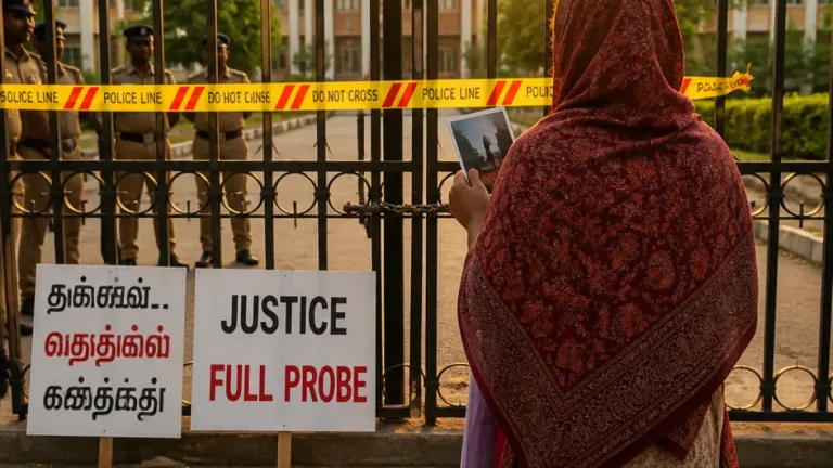 Coimbatore mother rejects minister’s 'gang war' claim in son’s college murder