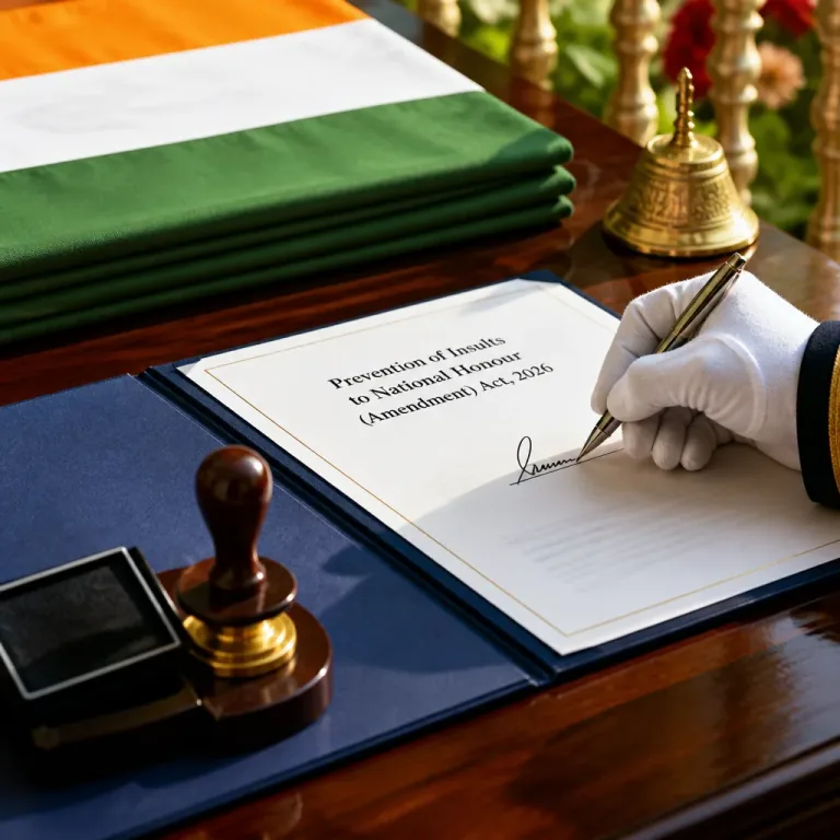 President gives assent to law criminalising disruption of 'Vande Mataram'