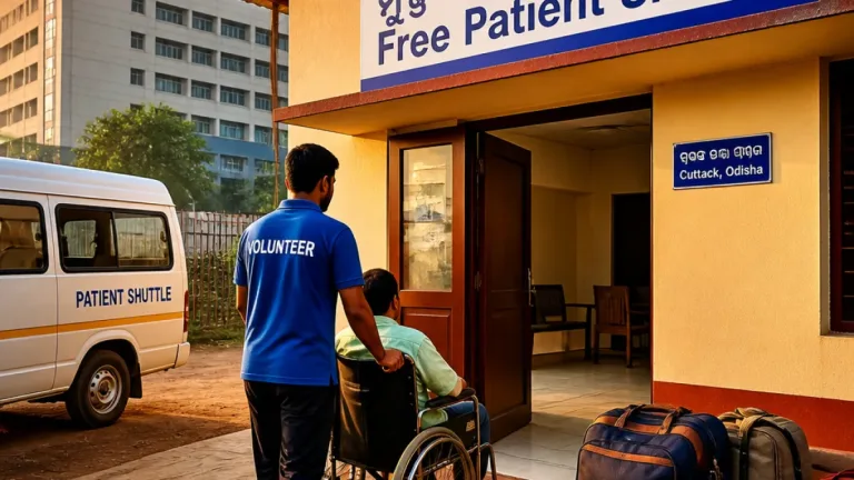 Cuttack man opens shelter near SCB to help helpless patients and attendants