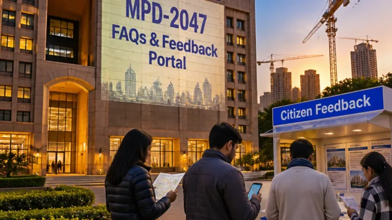 DDA publishes FAQs and feedback portal to demystify Delhi Master Plan 2047