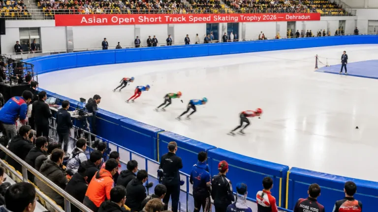 Dehradun to host Asian Open Short Track Speed Skating Trophy 2026 at Himadri Ice Rink