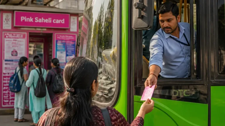 Delhi extends paper-based ‘pink ticket’ free travel concession for women till August 31
