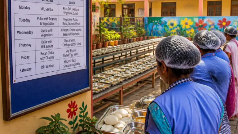 Delhi schools to serve idli-sambar; revised PM-POSHAN menu rolls out with Aug 24 deadline
