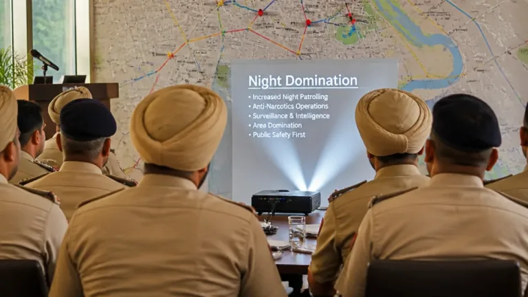 DIG reviews law-and-order strategy for Jalandhar Rural, stresses stronger night domination