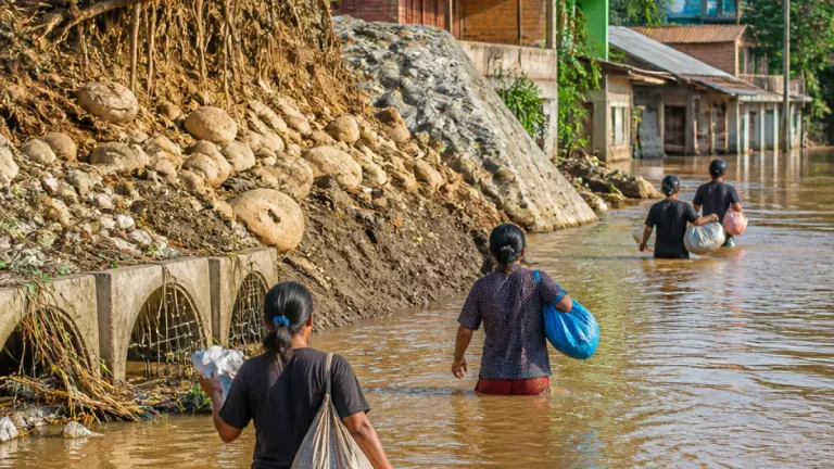 Dimapur flood woes blamed on poor planning, blocked drains and river erosion