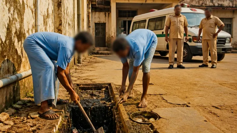 Doctor, nurse suspended in Haveri after patients allegedly made to clean hospital cesspit