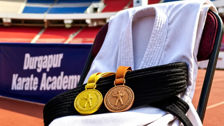 Durgapur youngster Aaleina Sen wins gold at national karate meet