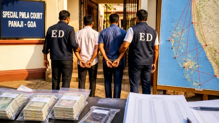 ED arrests two in Goa-linked ‘digital arrest’ money‑laundering probe; victim lost ₹2.60 crore