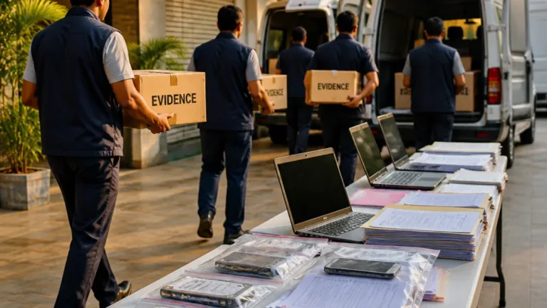 ED conducts searches in Muzaffarnagar, Ghaziabad as part of GST money‑laundering probe