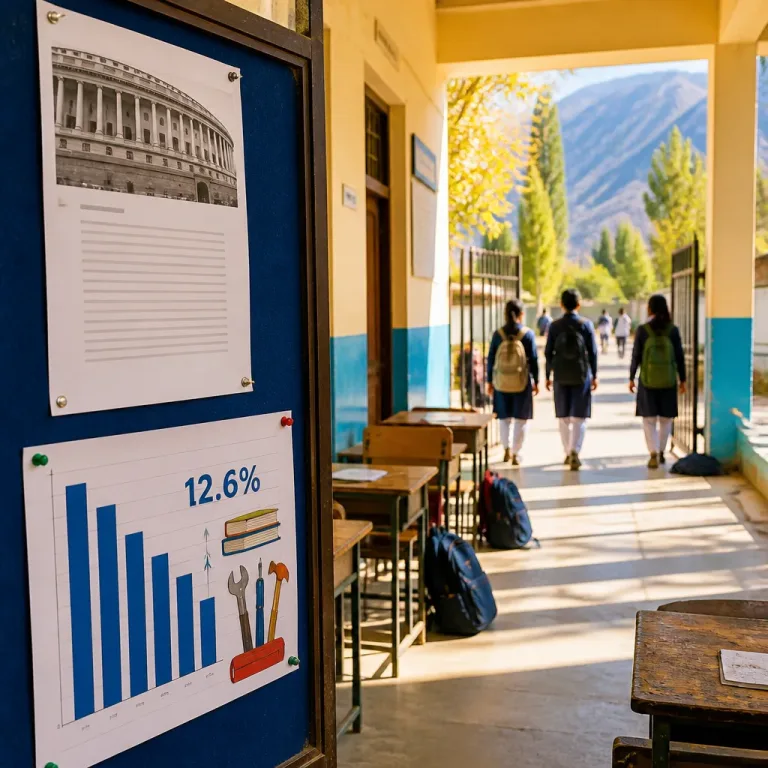Parliamentary panel flags 12.6% secondary school dropout in Kashmir, calls for vocational overhaul