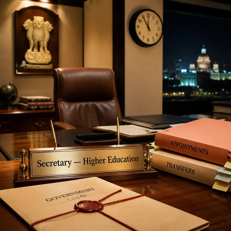 Deepti Gaur Mukerjee appointed new Higher Education Secretary in late-night reshuffle