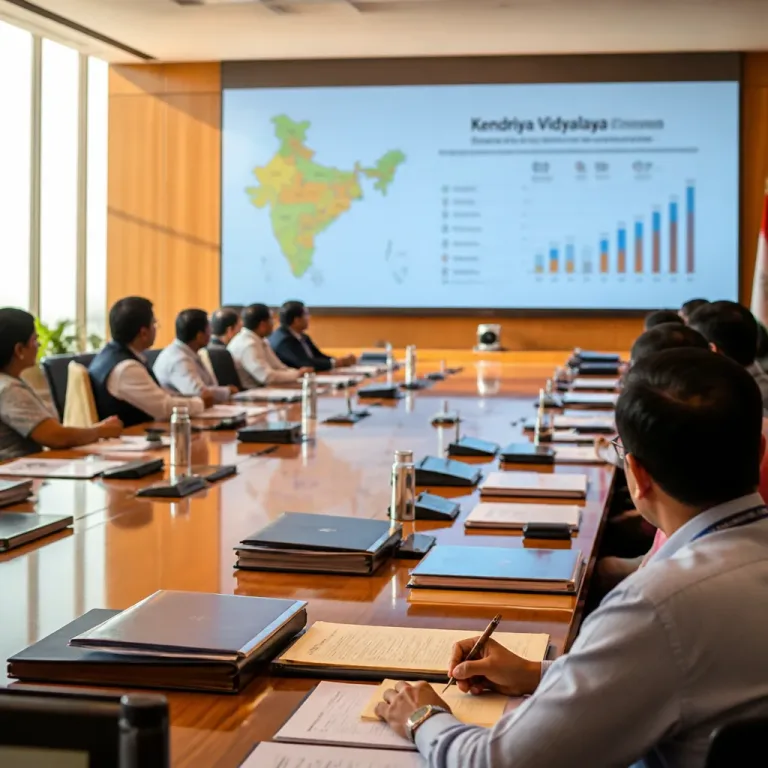 Joshi reviews Kendriya Vidyalaya infrastructure and operations, flags resolution of pending issues