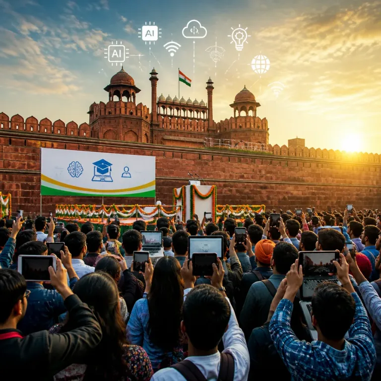 PM announces free online coaching and AI training for 1 crore youth over next year