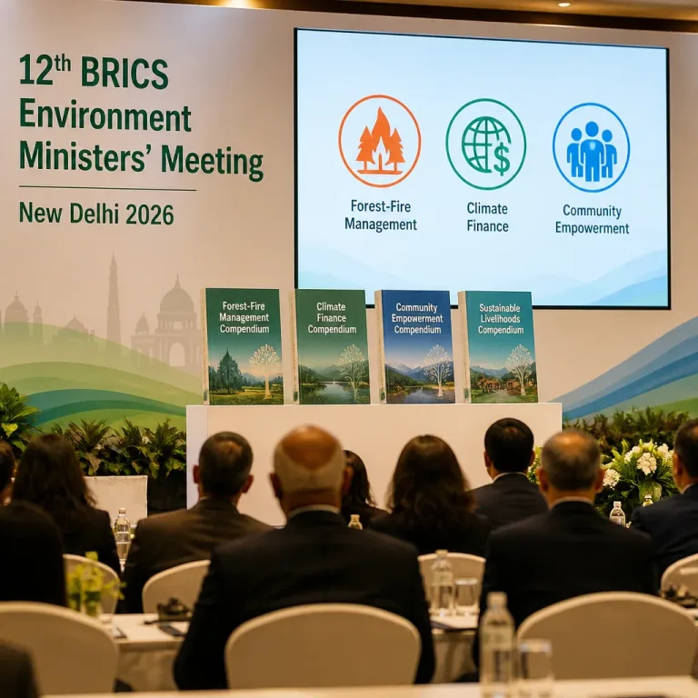 India hosts 12th BRICS Environment Ministers’ meeting, unveils four knowledge compendiums