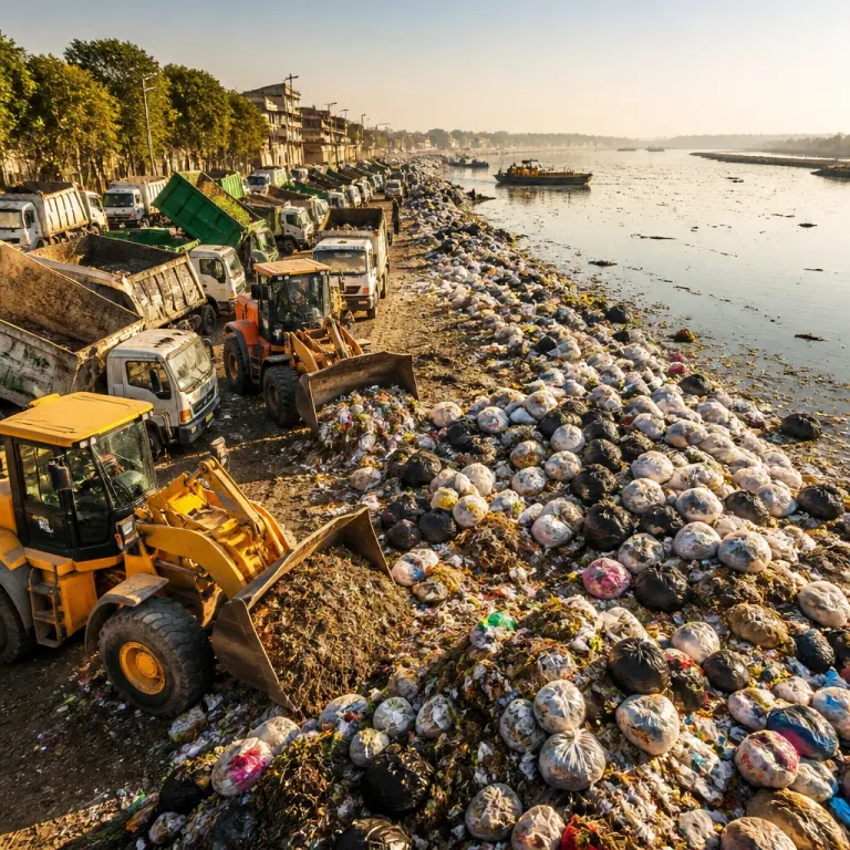 Kanwar Yatra leaves Haridwar with up to 8,000 tonnes of waste; municipal systems overwhelmed