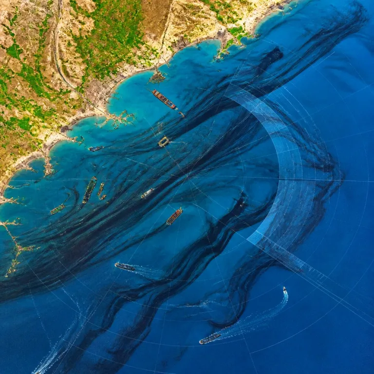 Satellite study finds oil slicks cover nearly 1.58 million sq km of ocean annually