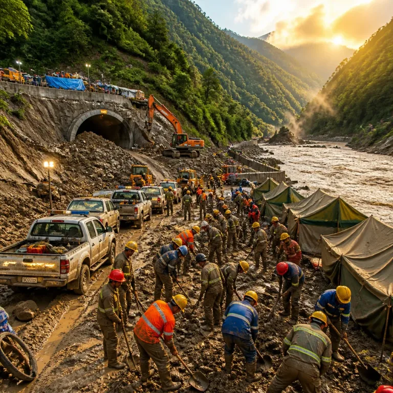 India sends 11-member team as Nepal rescue continues; 88 Indian workers evacuated from Trishuli tunnels