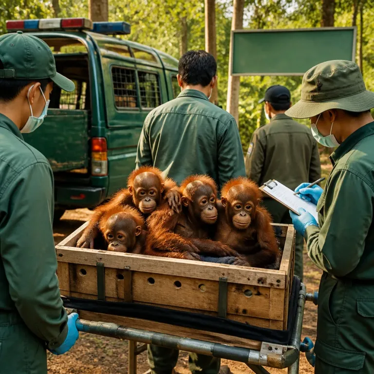 Five orangutan infants rescued in Odisha forest; state seeks WCCB probe into suspected smuggling