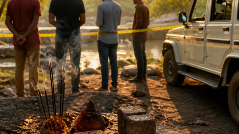 Four held in Bilaspur after alleged extortion, occult rituals at cremation ground