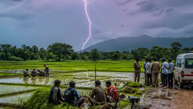 Four women killed, four injured as separate lightning strikes hit Sundargarh fields