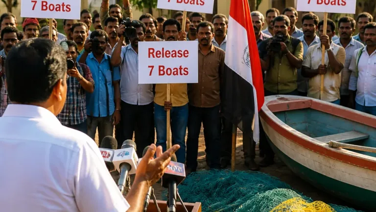 G.K. Vasan urges TN government to secure release of seven fishing boats seized by Andhra Pradesh