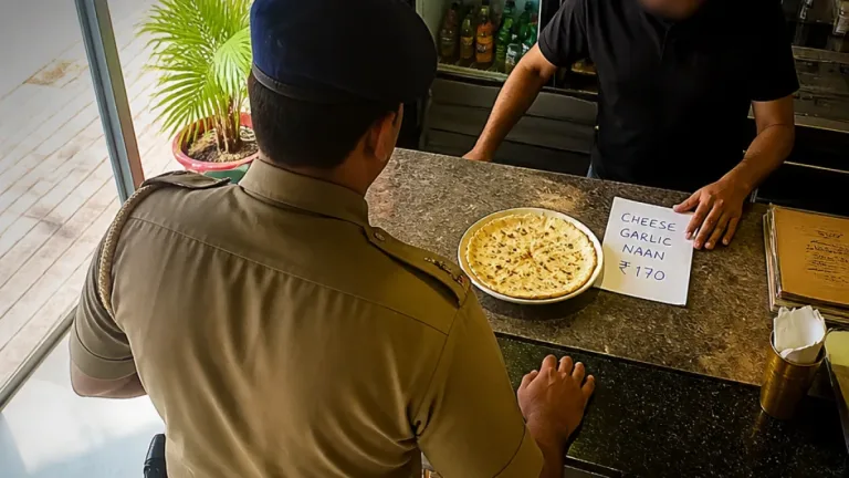 Goa police attach sub‑inspector after viral row over ₹170 cheese garlic naan in Porvorim