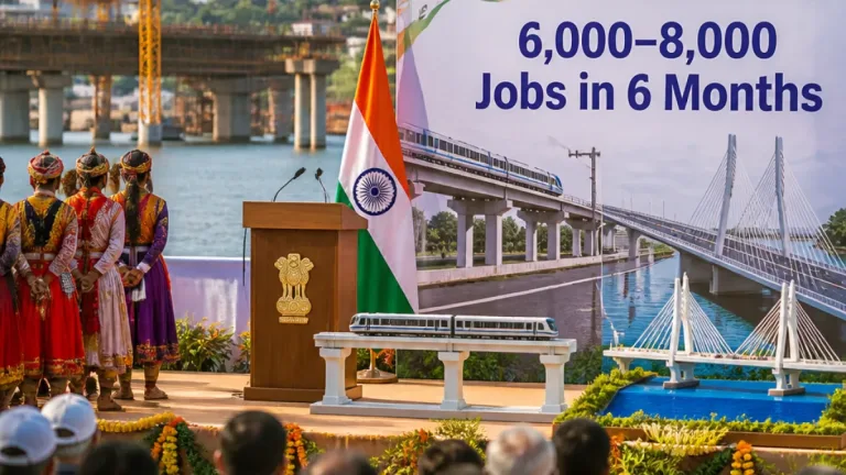 Goa to generate 6,000–8,000 jobs in six months, CM Sawant announces at Independence Day event