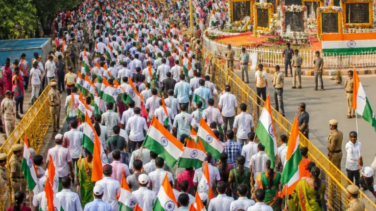 Gorakhpur sees Tiranga Yatra led by CM Yogi under ‘Har Ghar Tiranga’ drive