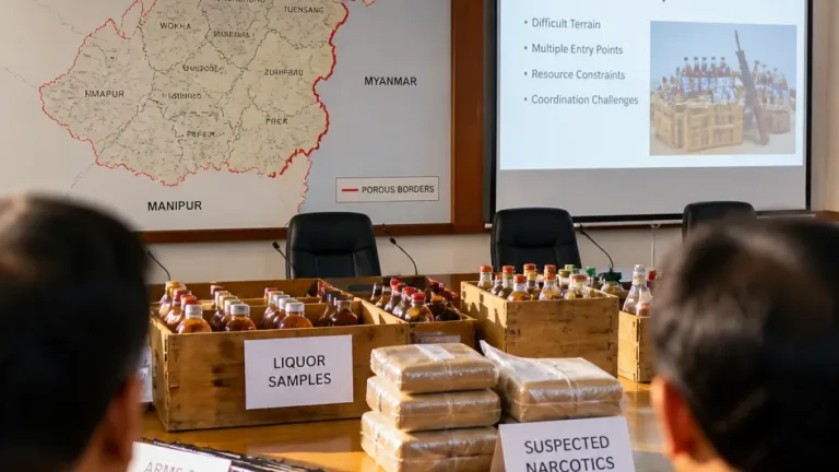 Governor urges bolstering enforcement, manpower to tackle illicit liquor and drug trafficking in Nagaland