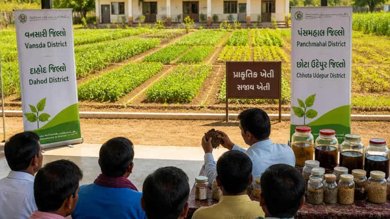 Gujarat launches four Centres of Excellence for natural farming with ₹20 crore allocation