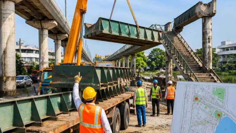 Gurugram: Two foot overbridges to be dismantled along metro alignment; replacements promised