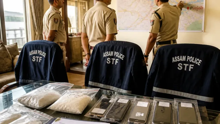 Guwahati STF seizes 10.48 kg suspected heroin worth ~₹80 crore, Punjab man held