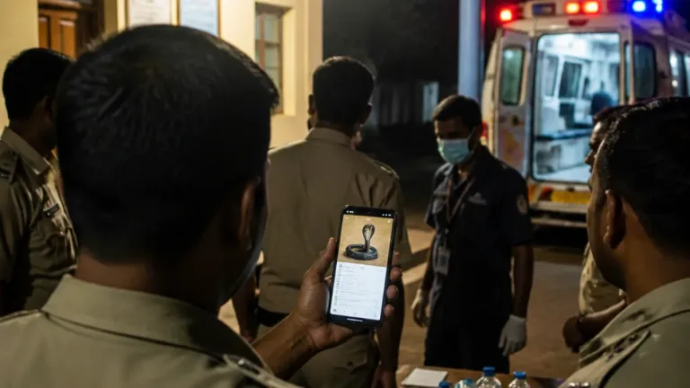 Gwalior constable saved after cobra bite; TI uses AI to identify venom pattern